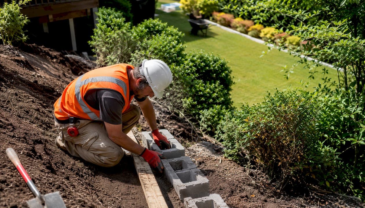 How to Build a Retaining Wall on a Slope: DIY Guide