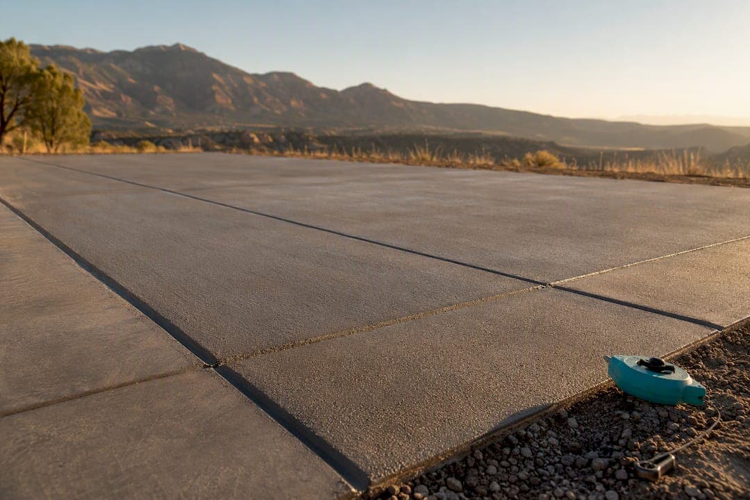 Concrete Control Joints: 1/4 Depth Rule for Homeowners & Contractors