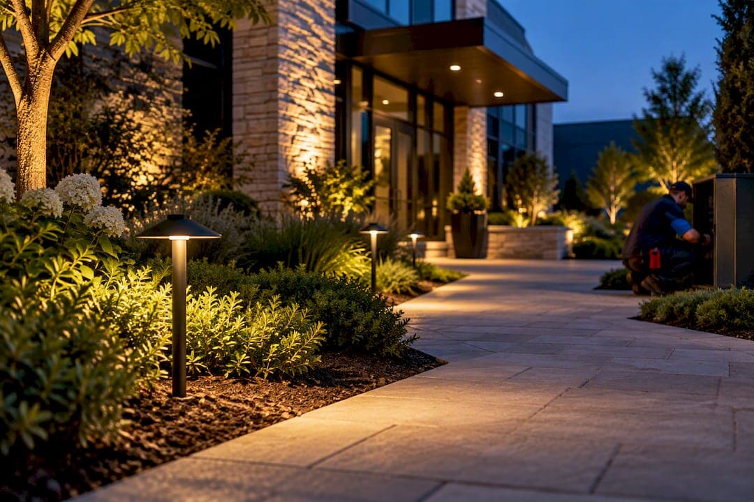 Prevent Dim Fixtures: Contractor Low Voltage Landscape Lighting