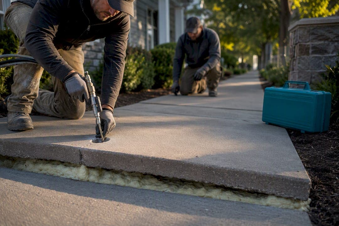Same Day Fixes for Sunken Sidewalks: Foam Lifts That Stabilize